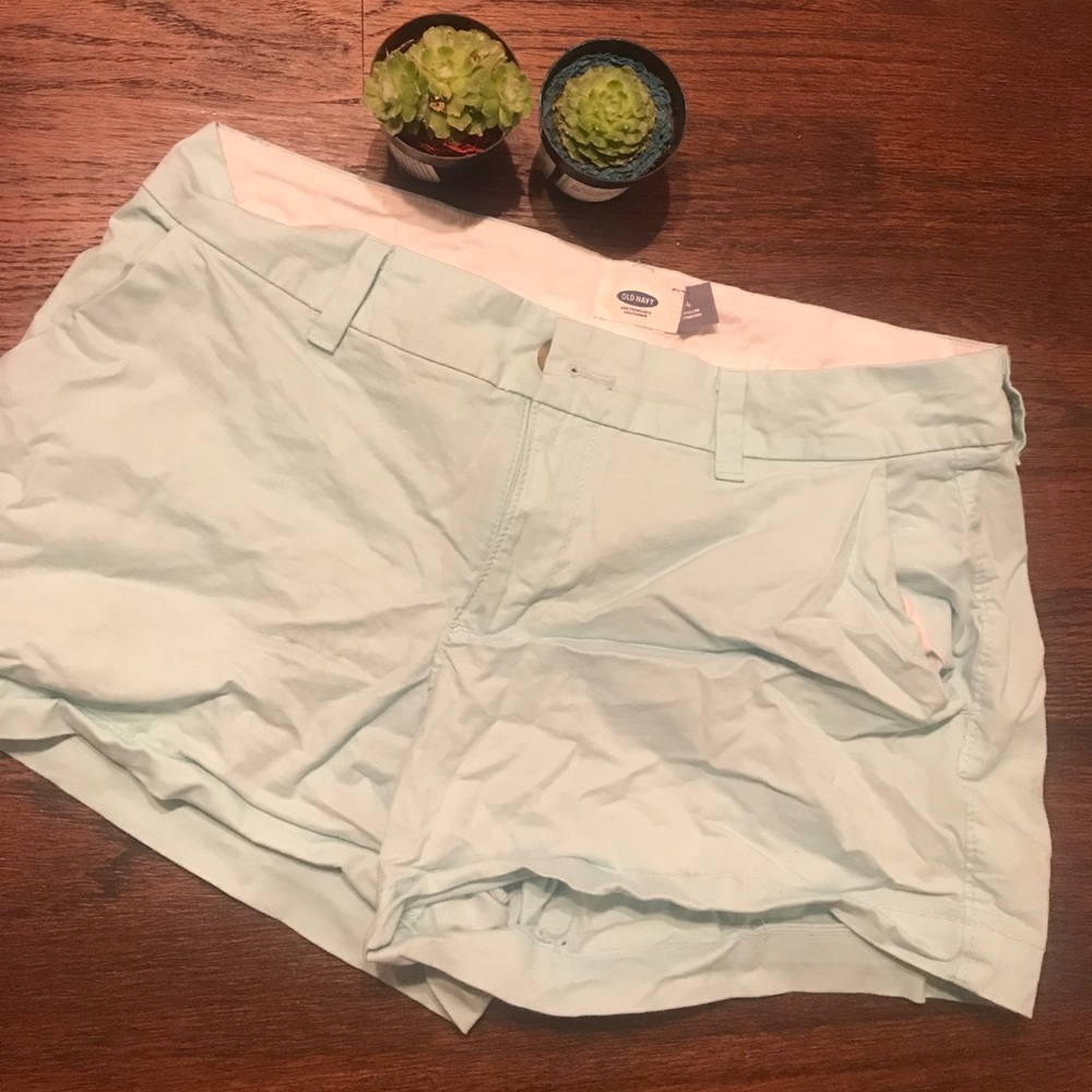 Blue shorts